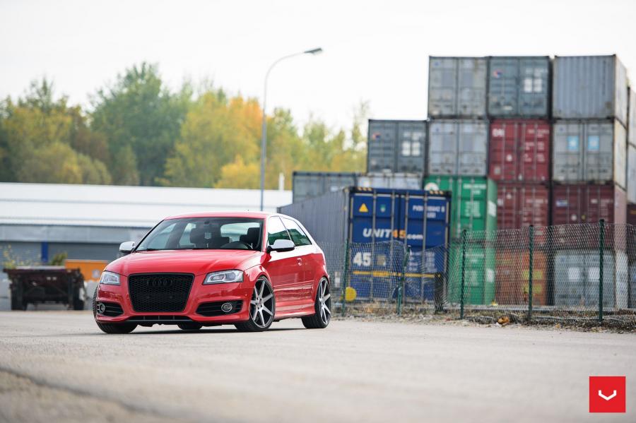  Audi S3 Sportback on Vossen Wheels (CV7) 2016 года  (фото 3 из 26)